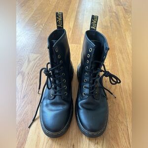 Brand new. Doc Marten combat boots. Women’s size US 8 EU 39